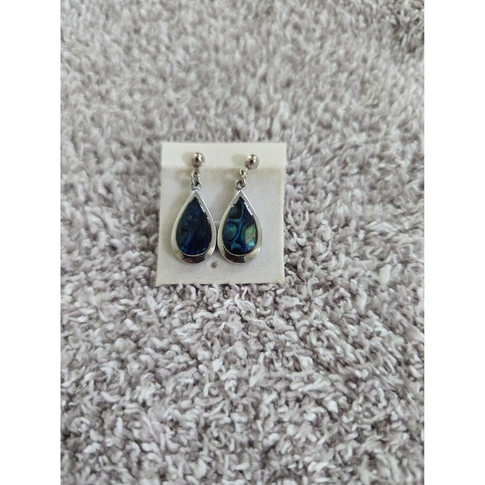 Vintage Silver Toned Dangle Earrings